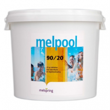 Melpool chloortabletten 90/20 - 5 kg